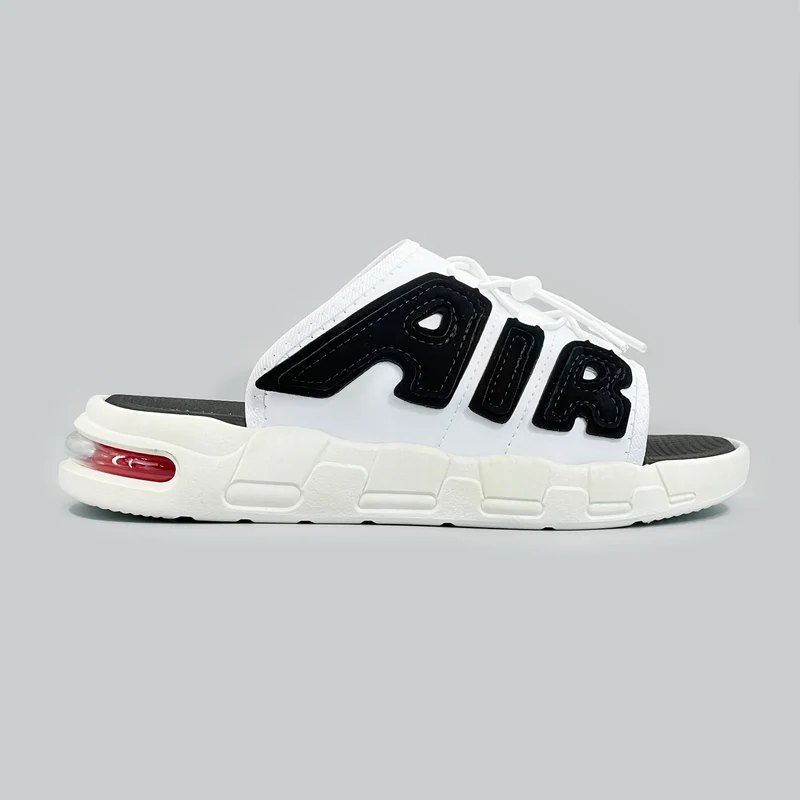 Air Cushion Slippers Summer Men Sandals Thick Sole Beach Slippers Flats Cloud Slides Sports Slippers Outdoor Man Sneaker Shoes