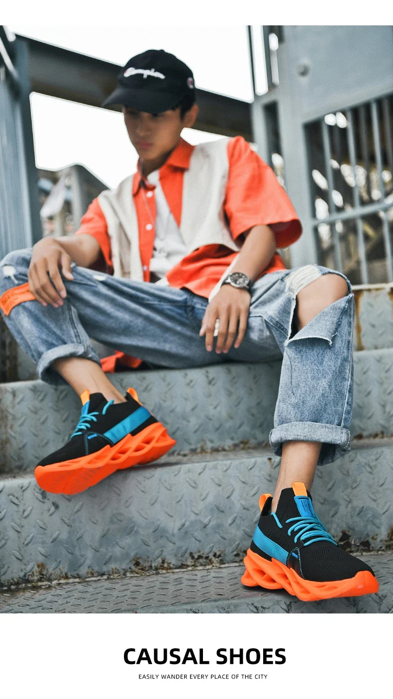 Men Casual Sneakers Summer 2023 Running Shoes Mesh Breathable Male Tenis Shoes Light Fashion Sport Shoes Men Hiking Shoes