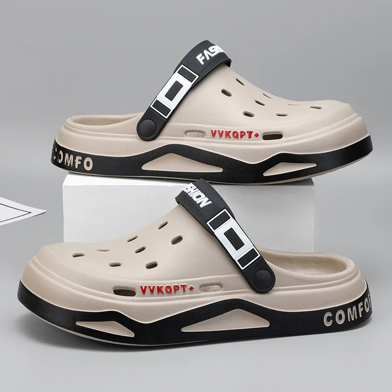 New Breathable sandals For Women Men Summer EVA Garden Clogs Shoes Outdoor Holes Beach Slippers Comfortable House Slides