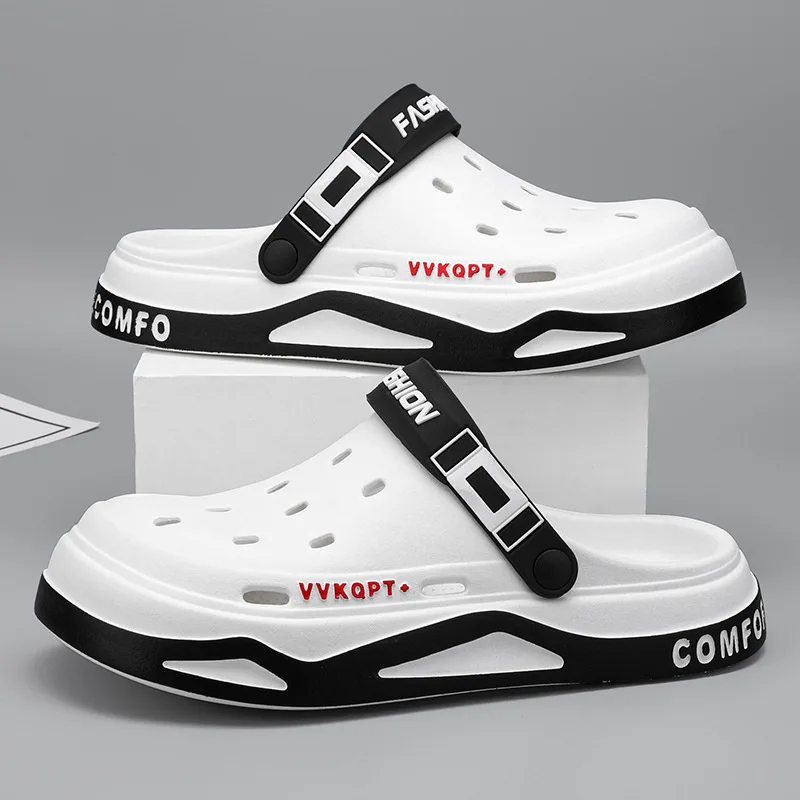New Breathable sandals For Women Men Summer EVA Garden Clogs Shoes Outdoor Holes Beach Slippers Comfortable House Slides