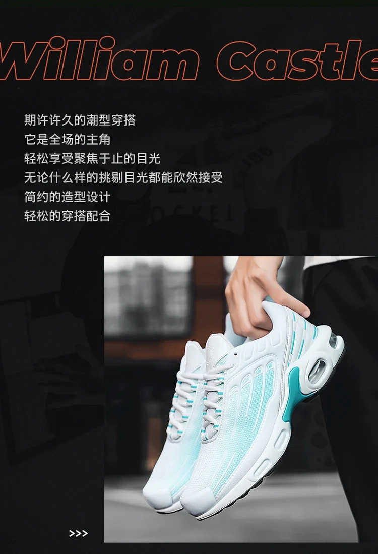 VIPOL High-quality sports, casual and trendy shoes, air-cushioned sports shoes, men's running shoes