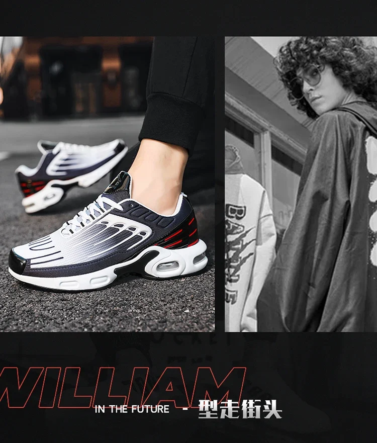 VIPOL High-quality sports, casual and trendy shoes, air-cushioned sports shoes, men's running shoes
