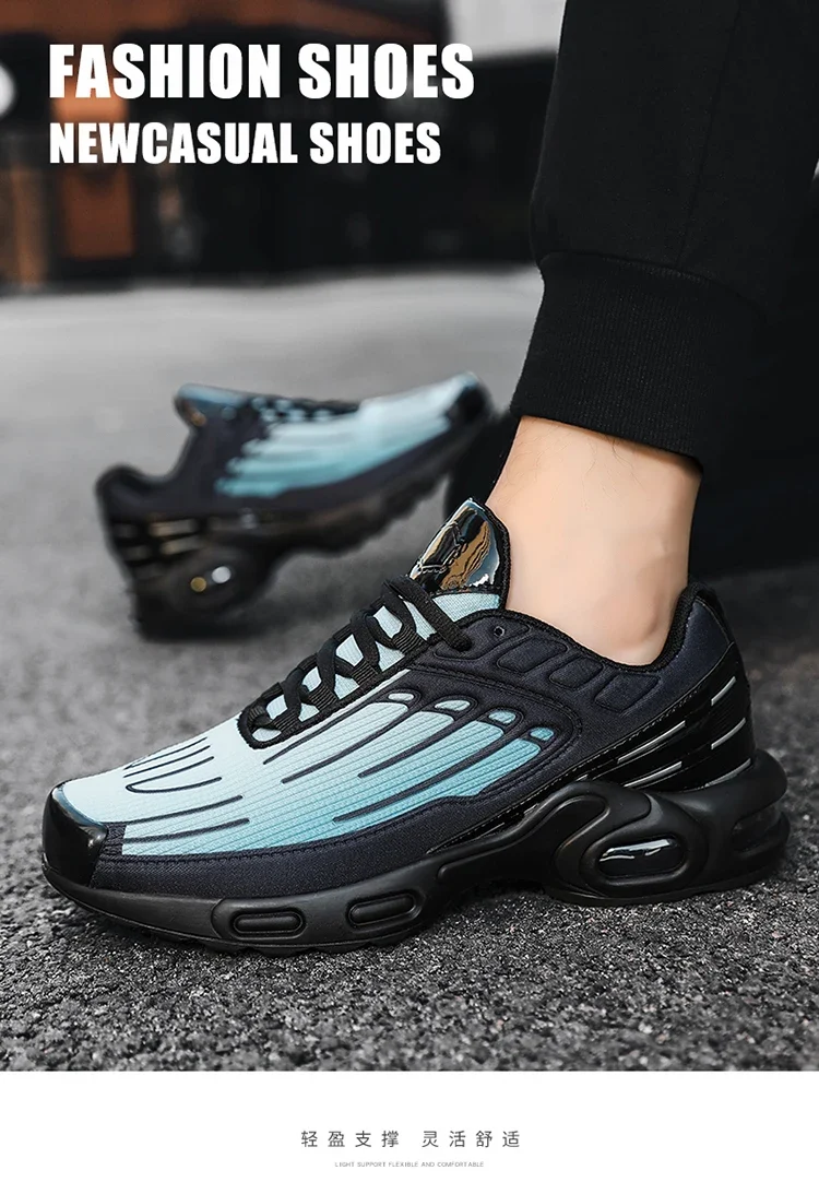 VIPOL High-quality sports, casual and trendy shoes, air-cushioned sports shoes, men's running shoes