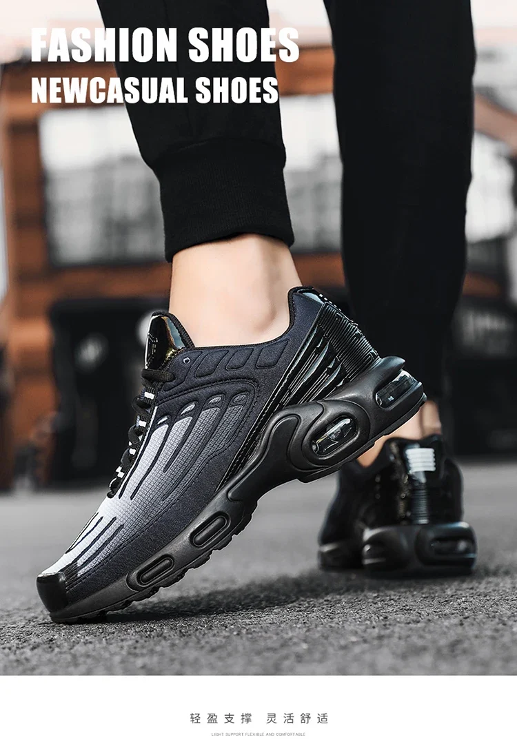 VIPOL High-quality sports, casual and trendy shoes, air-cushioned sports shoes, men's running shoes