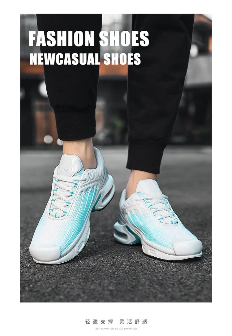 VIPOL High-quality sports, casual and trendy shoes, air-cushioned sports shoes, men's running shoes