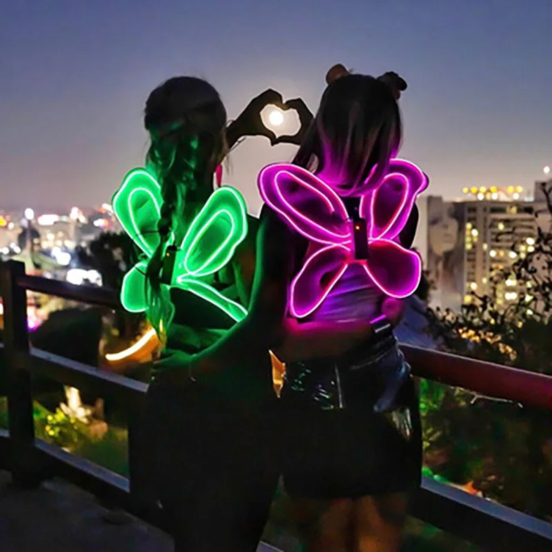 1m 3m 5m Glow EL Wire Neon Cable for Christmas Dance Party DIY Costumes Multicolor Illuminated Light AA Battery Lamp LED Strip