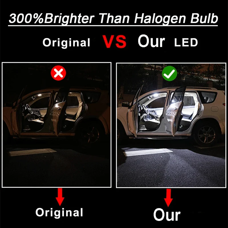 Car Interior LED Light For Porsche Cayenne 9PA 955 957 92A 958 GTS 2005 2008 2011 2012 2015 2018 Accessories Canbus Indoor Lamp