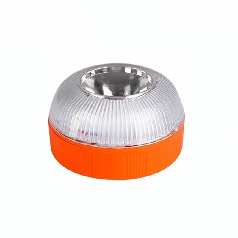 V16 Car warning strobe light, ultra-bright LED, night safety flashing light, strong magnet suction roof light, warning light