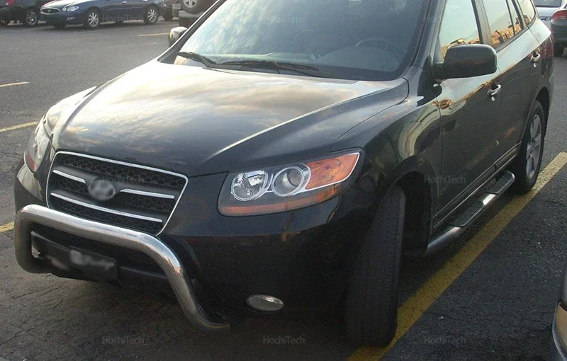 Car Headlight Cover Lampshade HeadLamp Clear Lens Cover Bright Shell Cover For Hyundai Santa Fe CM 2007-2012 Lampcover Glass