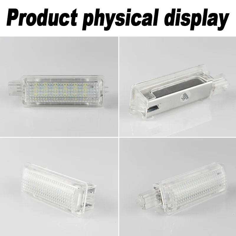 1pc/2pcs Car LED Welcome Projector Courtesy Door Light for Ford Focus Kuga 2013~up Canbus DC12V Bright Interior Led Lights White
