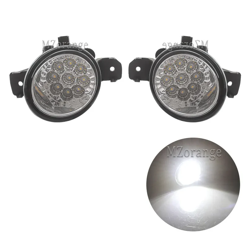Fog Lights for Nissan X-trail T32 X trail Rogue 2014-2016 Headlight LED Fog Light Switch Harness Cover Grill Fog Lamp Assembly