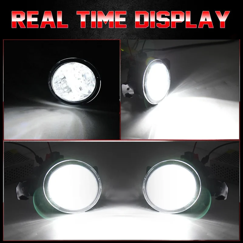 Fog Lights for Nissan X-trail T32 X trail Rogue 2014-2016 Headlight LED Fog Light Switch Harness Cover Grill Fog Lamp Assembly