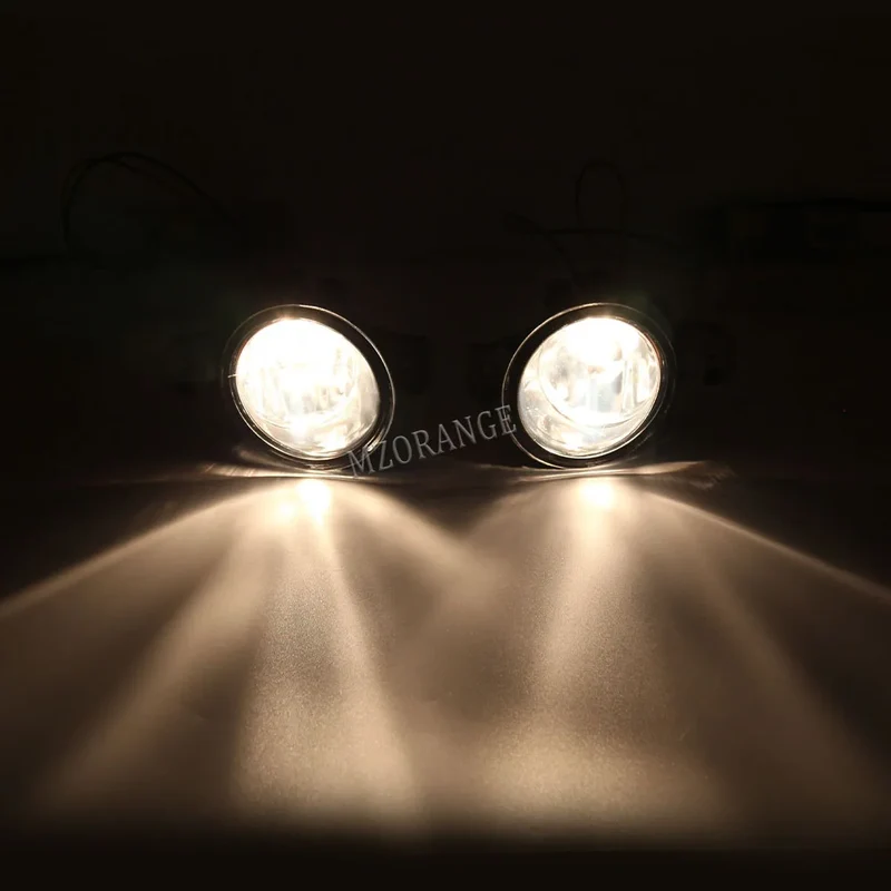 Fog Lights for Nissan X-trail T32 X trail Rogue 2014-2016 Headlight LED Fog Light Switch Harness Cover Grill Fog Lamp Assembly