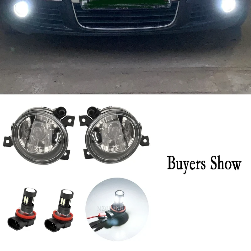 Fog Lights LED Fog Light for VW Golf 5 GTI MK5 2004-2009 Front Bumper Fog Lamp for Jetta MK5 2006-2010 Foglights for Sagitar