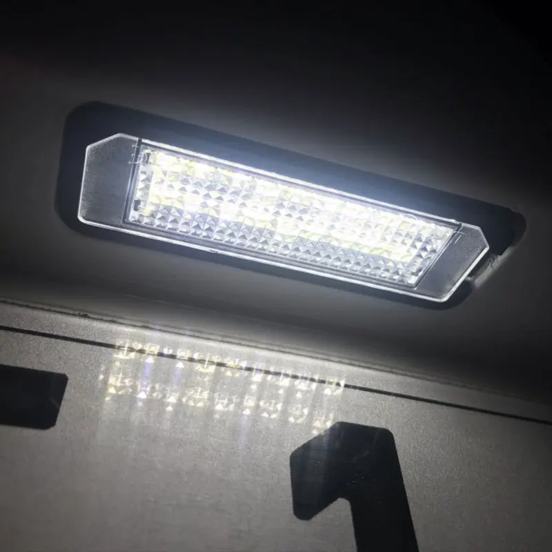 2Pcs For Porsche Cayenne 958 92A 2011 2012 2013 2015 2015 2016 2017 2018 2019 2020 2021 2022 LED Number License Plate Lights
