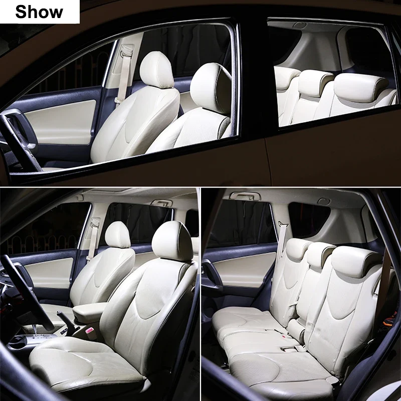 10Pcs LED Interior Light Bulb Kit For Mazda CX-3 CX3 2015 2016 2017 2018 2019 2020 2021 Car LED Map Dome Vehicle Lamp Canbus