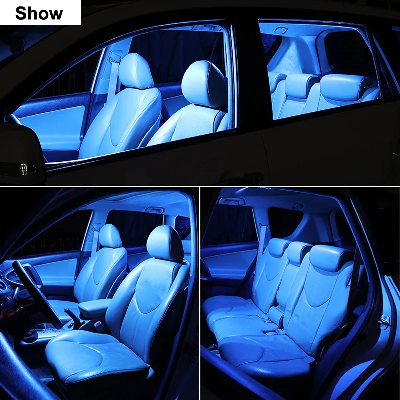 10Pcs LED Interior Light Bulb Kit For Mazda CX-3 CX3 2015 2016 2017 2018 2019 2020 2021 Car LED Map Dome Vehicle Lamp Canbus