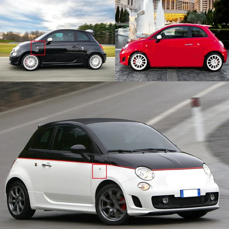 BINGWFPT For Abarth 500 595 695 For FIAT 500 500C 500L Flashing LED Dynamic Turn Signal Side Marker Light