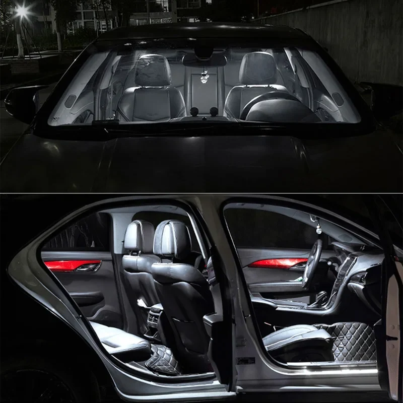 TPKE 14Pc For Chevrolet Chevy Suburban 1500 1990-1995 1996 1997 1998 1999 LED Interior Map Dome Light Kit Car Accessories Canbus