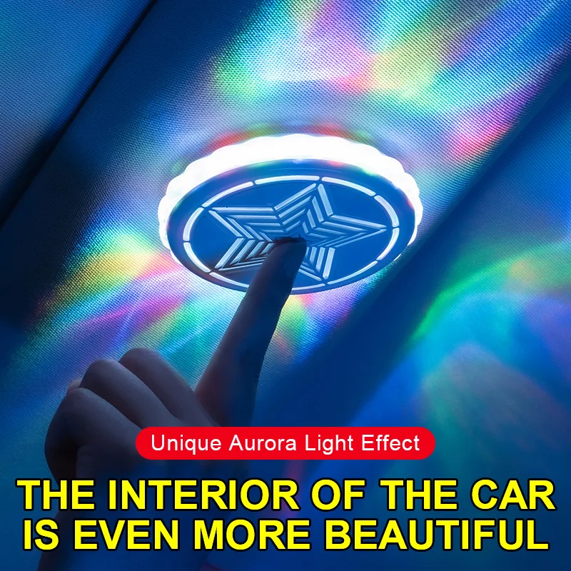 Car reading lights, LED interior sound controlled ambient lights, car trunk lighting, wireless wiring free decorative lights