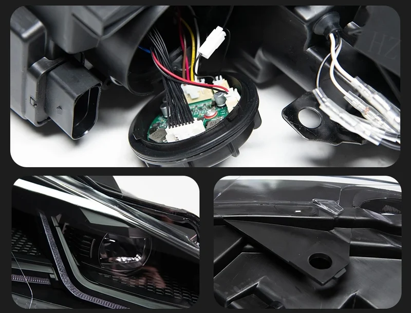 Headlight For VW Golf 6 MK6 2009-2013 Car автомобильные товары LED DRL Hella 5 Xenon Lens Hid H7 Golf6 Car Accessories