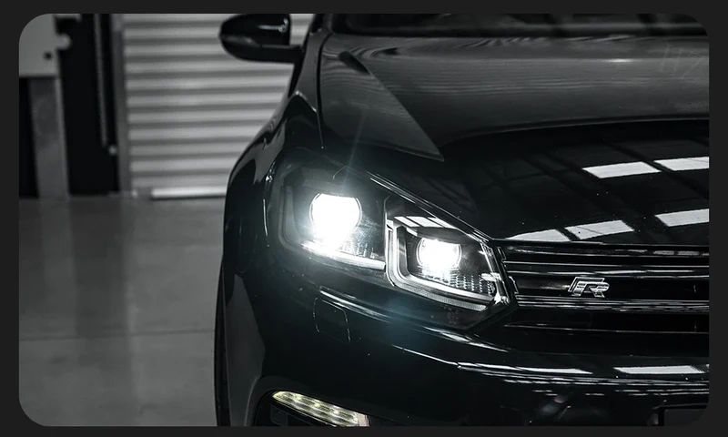 Headlight For VW Golf 6 MK6 2009-2013 Car автомобильные товары LED DRL Hella 5 Xenon Lens Hid H7 Golf6 Car Accessories