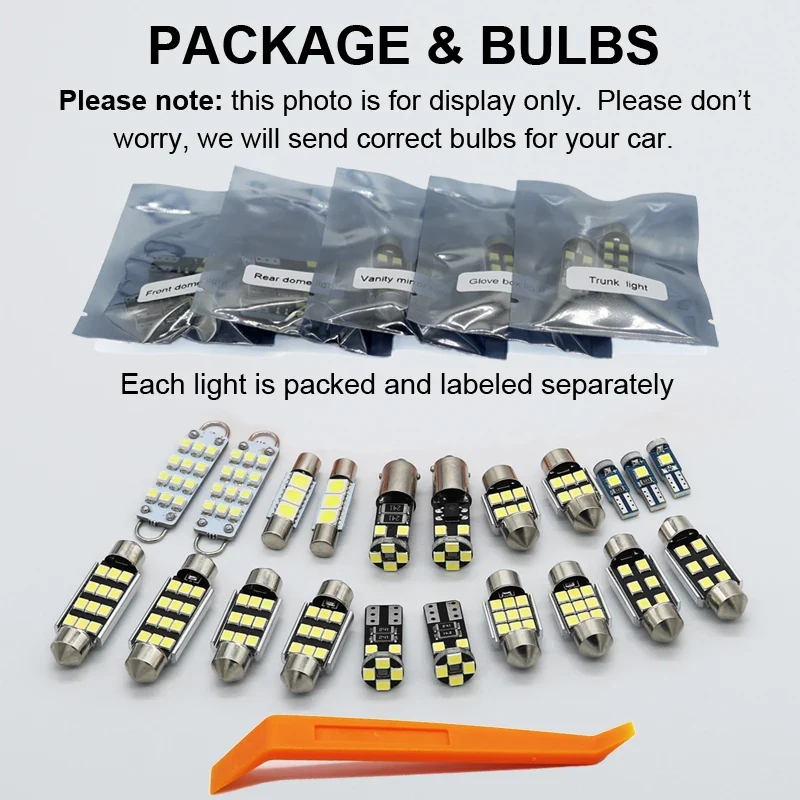 ZITWO LED Interior Foot Dome Map Light Bulb Kit For VW Volkswagen Polo 6R 6C 9N 6N AW1 1994- 2020 2021 2022 2023 Car Accessories