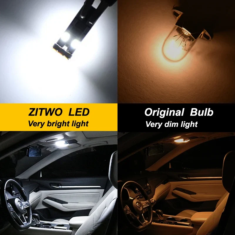 ZITWO Car Accessories LED Bulb Interior Dome Map Light Kit For Chevrolet Chevy Corvette C4 C5 C6 1984- 2009 2010 2011 2012 2013