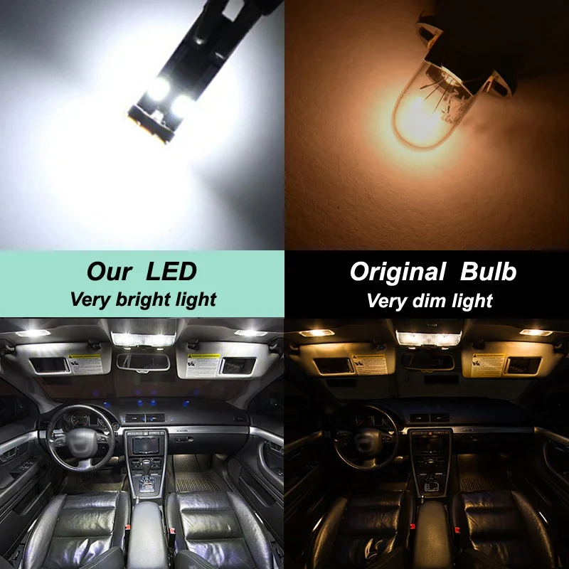 15Pcs Car Accessories For KIA Sorento 1 MK1 I JC 2002 2003 2004 2005 2006 2007 2008 Canbus LED Interior Signal Light Bulb Tools