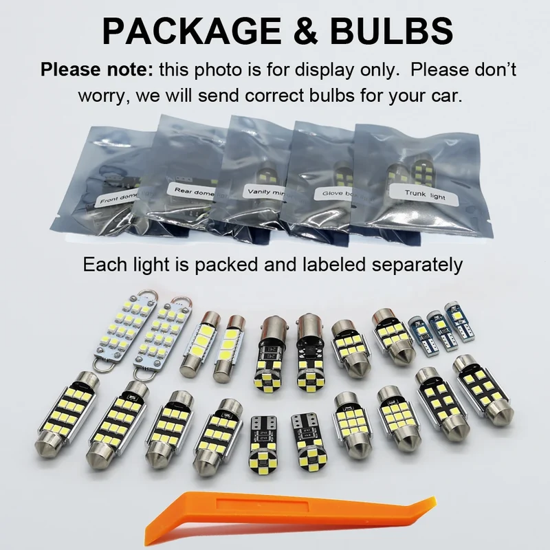 ZITWO LED Bulb Interior Dome Reading Trunk Light Kit For Citroen Jumper MK1 MK2 MK3 1994- 2017 2018 2019 2020 2021 Accessories