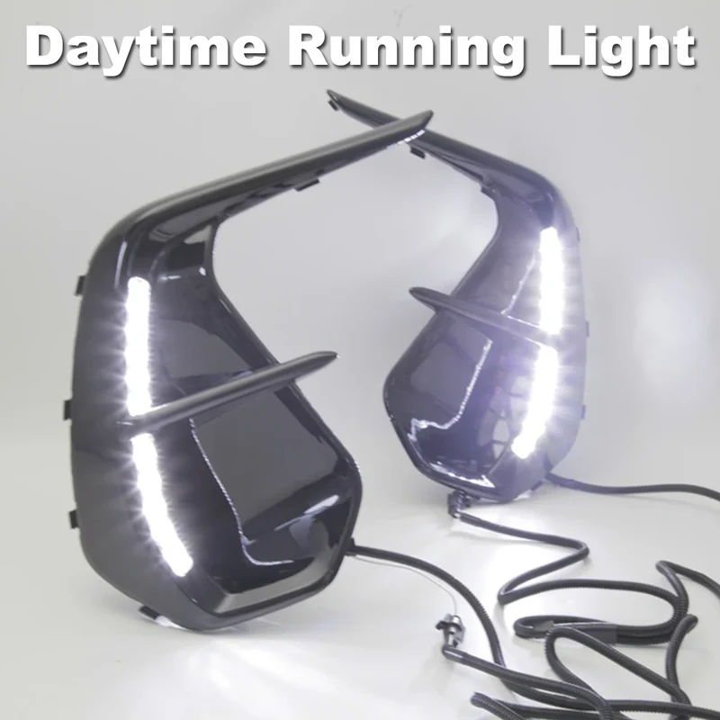 Fit 2022-2024 Subaru BRZ Dual Color LED Fog Light DRL/Turn Signal Bezel fog Lamp