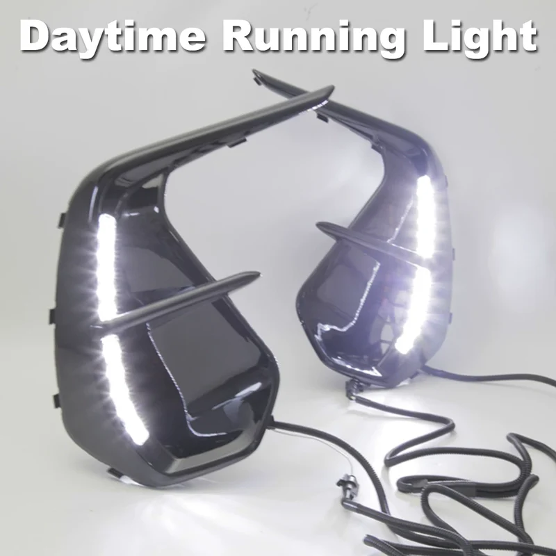 Fit 2022-2024 Subaru BRZ Dual Color LED Fog Light DRL/Turn Signal Bezel fog Lamp