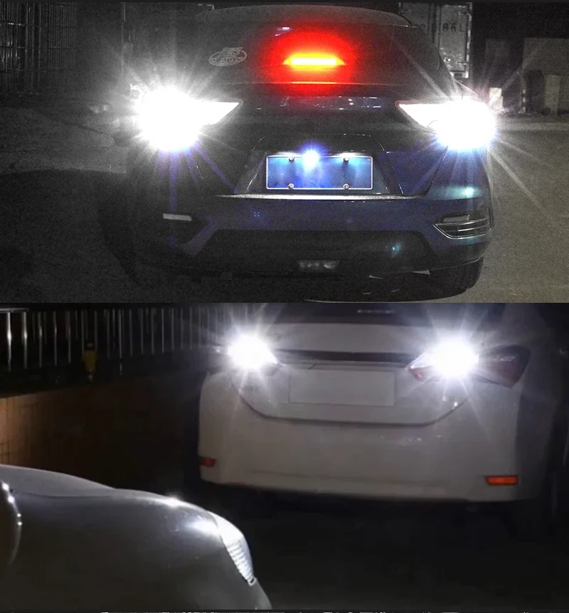 2pcs For Nissan Patrol Y61 Y62 1997-2019 LED Reverse Light Backup Lamp 2011 2012 2014 2015 2016 2017 2018 Canbus Accessories
