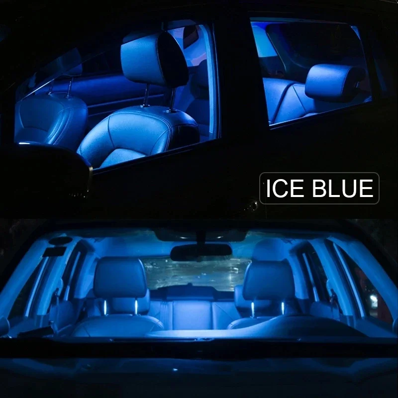 BADEYA 10Pcs Canbus LED Interior Map Dome Trunk Lights Kit For Nissan NV350 2012 2013 2014 2015 2016 2017 Car Led Bulbs No Error