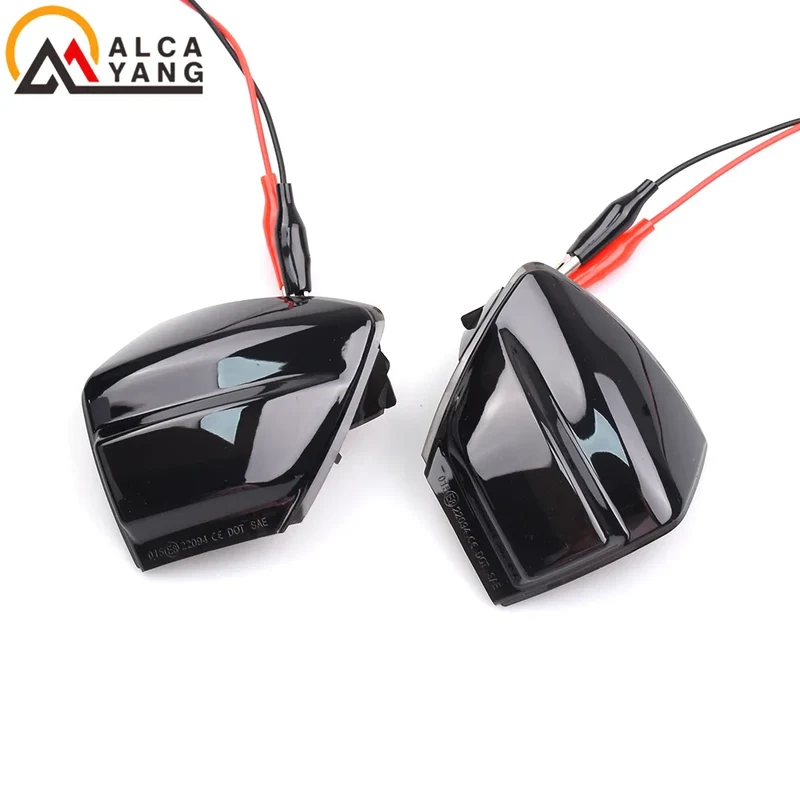 Car Dynamic Turn Signal Light For Ford S-Max 07-14 Kuga C394 08-12 C-Max 11-19 LED Mirror Repeater Sequential Indicator Blinker