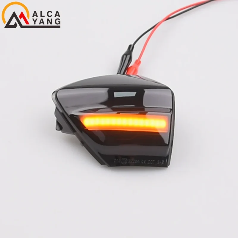 Car Dynamic Turn Signal Light For Ford S-Max 07-14 Kuga C394 08-12 C-Max 11-19 LED Mirror Repeater Sequential Indicator Blinker
