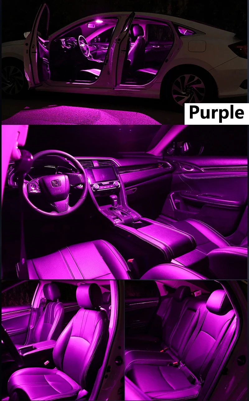 Car Accessories LED Bulb Interior Dome Map Reading Trunk Light Kit For Citroen DS3 DS4 DS5 2010- 2015 2016 2017 2018 2019 2020