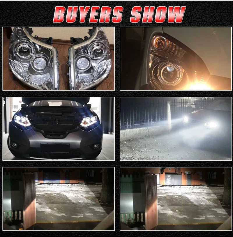 Bi LED Projector Lenses 3 Inch For Hella Headlight Hyperboloid Dual Lens High Beam Laser 6000K Auto Lamp Car Light Retrofit Kit