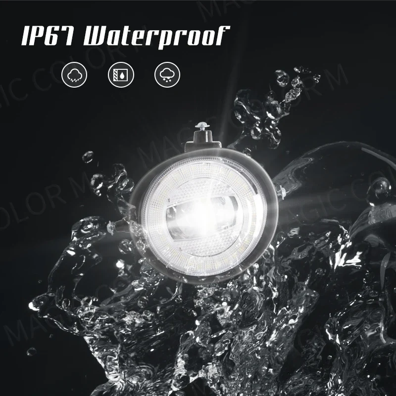 Fog Lights Headlight for Mazda RX-8 MPV 6 5 3 2 CX-7 CX-5 CX-9 MX-5/Miata Auto Led Halogen Fog Lamp Waterproof Car Accessories
