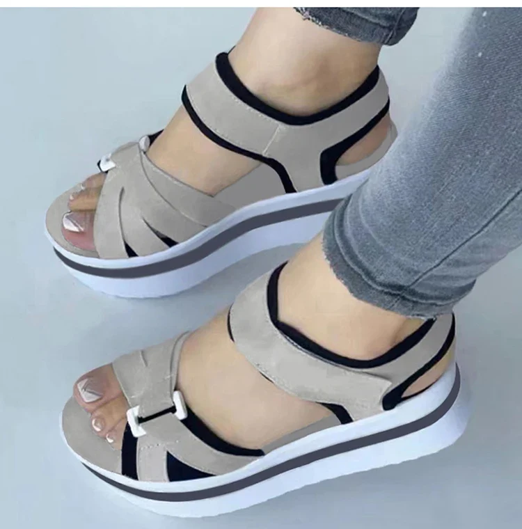 Shoes Sandals Women Summer Fashion Wedge Women Shoe Casual Women's Sandals Plus Size Elegant Female Sandal Women Footwear