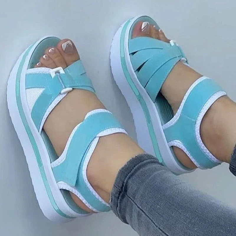 Shoes Sandals Women Summer Fashion Wedge Women Shoe Casual Women's Sandals Plus Size Elegant Female Sandal Women Footwear