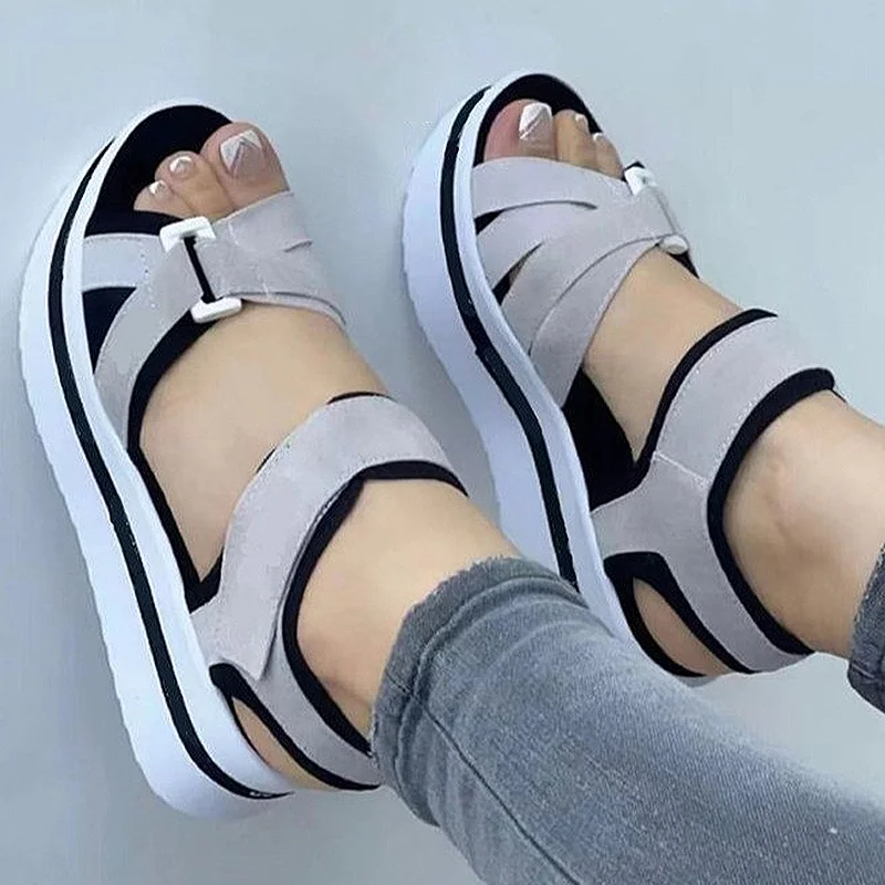 Shoes Sandals Women Summer Fashion Wedge Women Shoe Casual Women's Sandals Plus Size Elegant Female Sandal Women Footwear