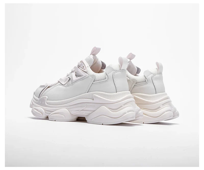 CH 2023 Women's Shoes Summer New Thick Sole Casual Sports Shoes Women's Lightweight Versatile Lace up Dad's Shoes