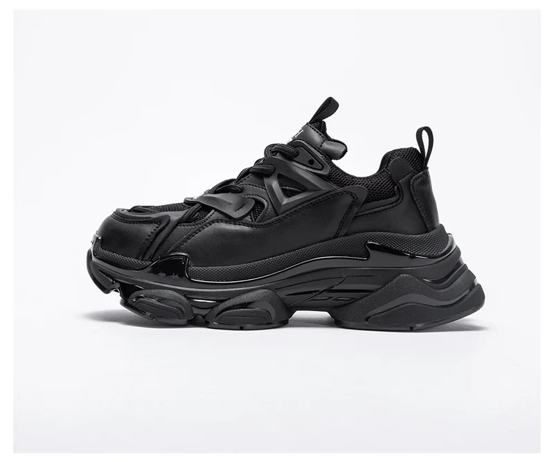 CH 2023 Women's Shoes Summer New Thick Sole Casual Sports Shoes Women's Lightweight Versatile Lace up Dad's Shoes