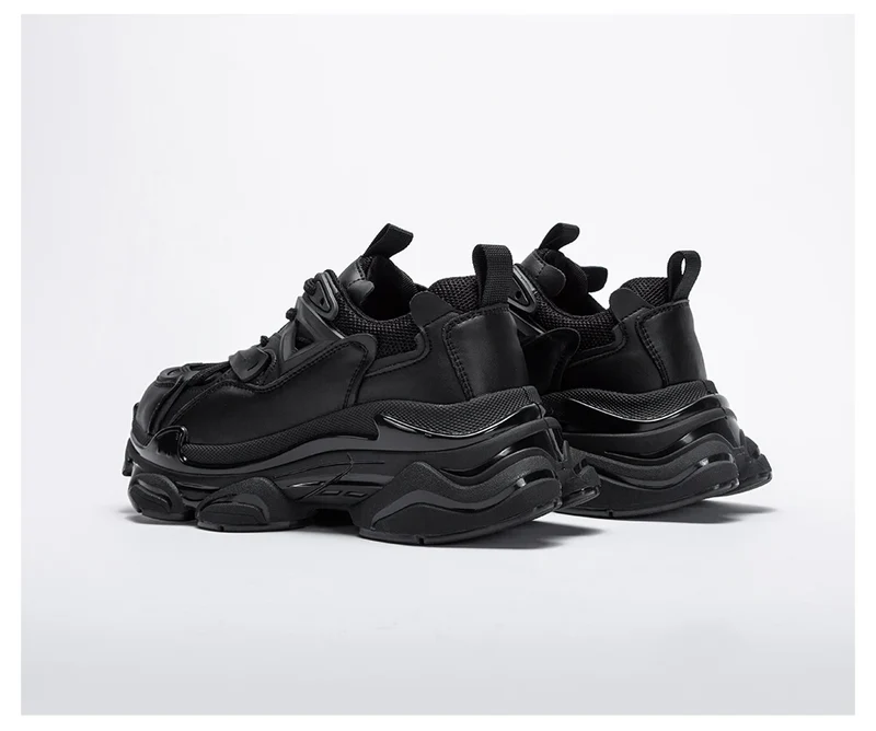 CH 2023 Women's Shoes Summer New Thick Sole Casual Sports Shoes Women's Lightweight Versatile Lace up Dad's Shoes