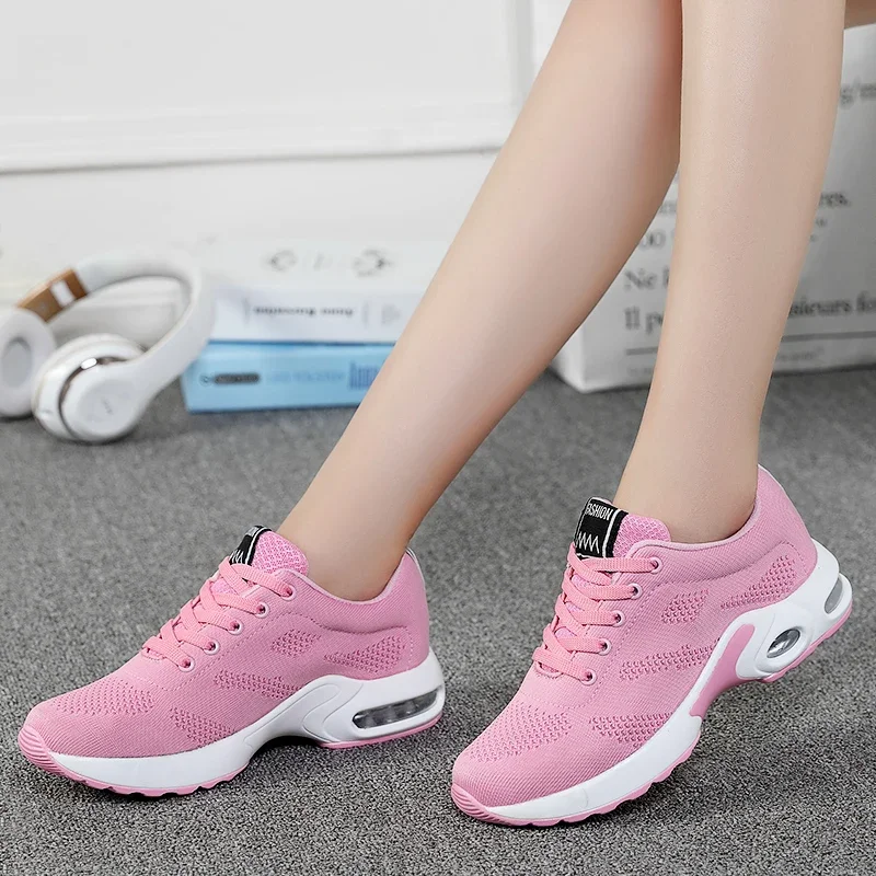 MAEDEF New Fashion Ladies Casual Shoes Summer Light Mesh Breathable Shoes Women's Sports Shoes Outdoor Anti-slip Training Shoes