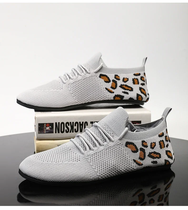YRZL Mens Mesh Loafers Soft Driving Moccasins High Quality Flats Male Walking Shoes Breathable Mesh Casual Loafers Mens Shoes