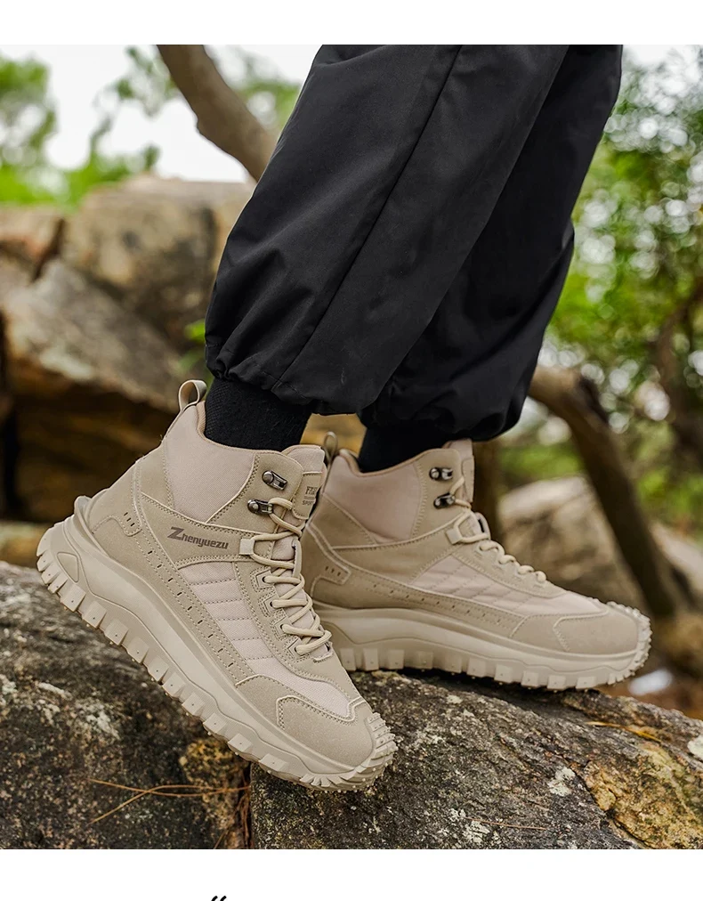 Brand protection 2026 new men's lightweight non-slip breathable wear-resistant running sports fashion versatile casual shoes