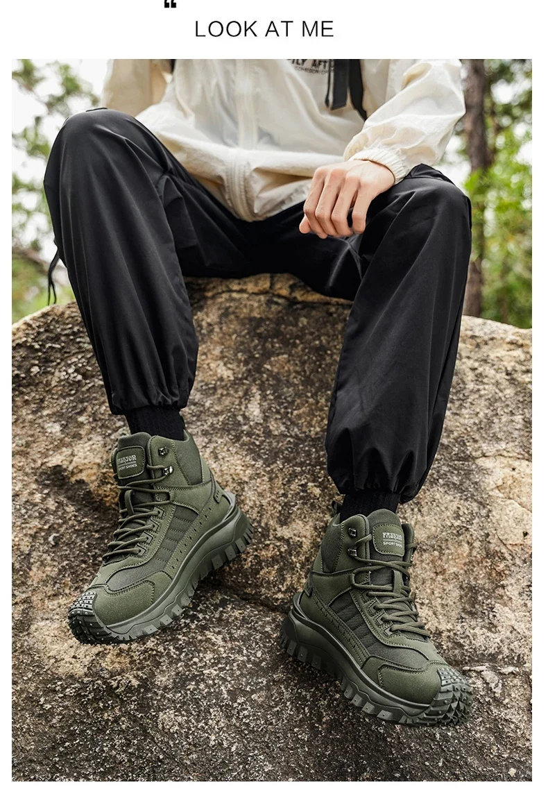 Brand protection 2026 new men's lightweight non-slip breathable wear-resistant running sports fashion versatile casual shoes