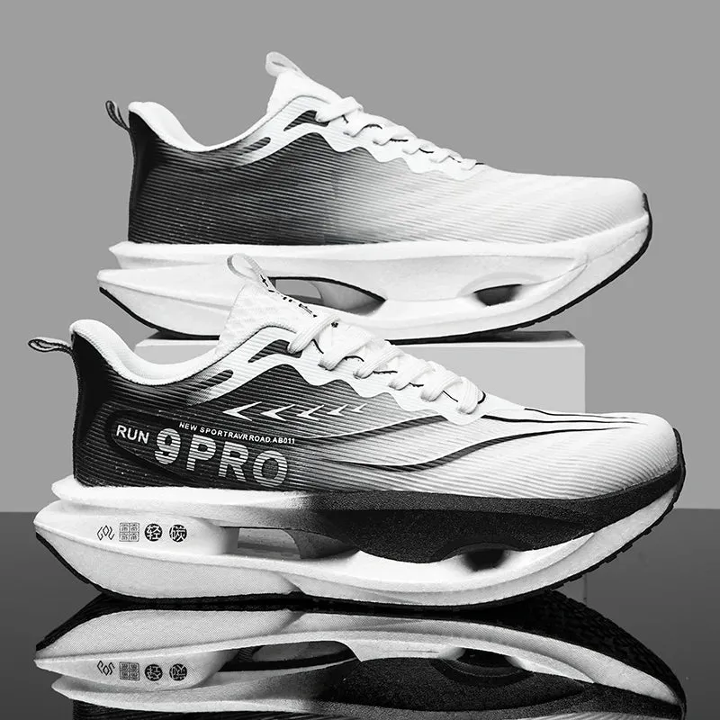 Running Shoes Men Sports Carbon Board Marathon Breathable Light Comfort Women Athletic Sneakers Jogging Tenis Air Cushion 2026